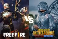 PUBG Lite vs. FF (Image by Sportskeeda)